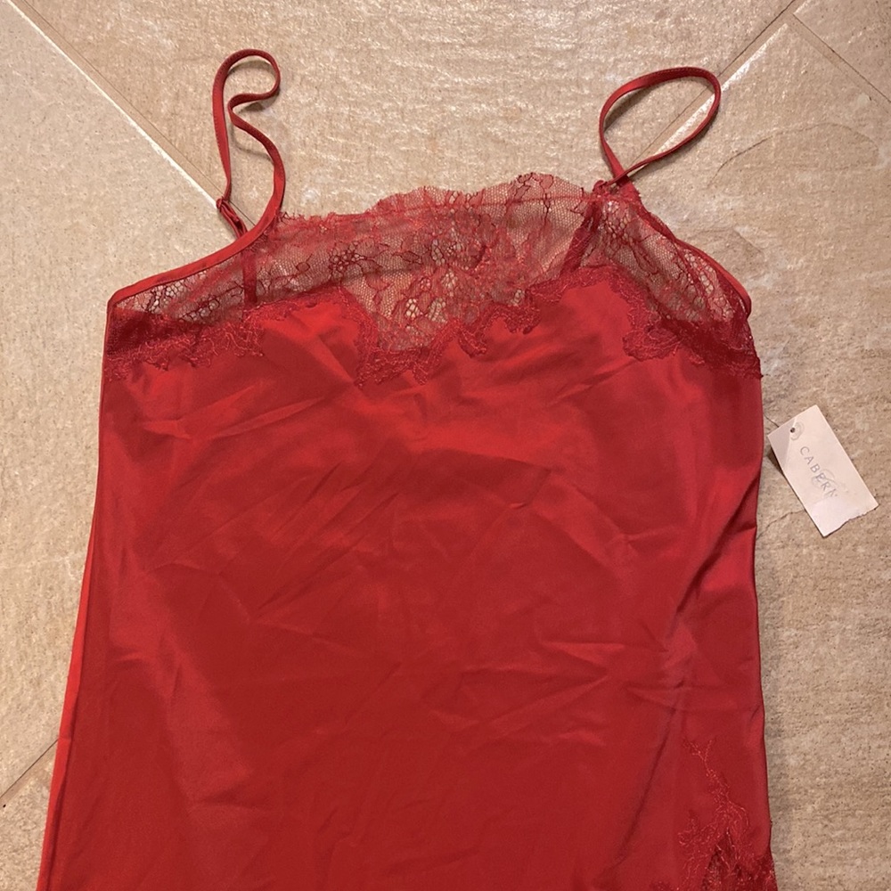 NWT Cabernet Red Lacy Slip Dress | Size: Small
